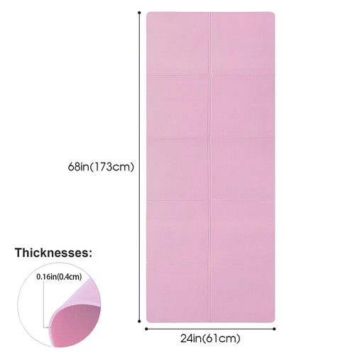 4mm EVA Yoga Mat – Anti-Slip Pilates & Fitness Exercise Mat