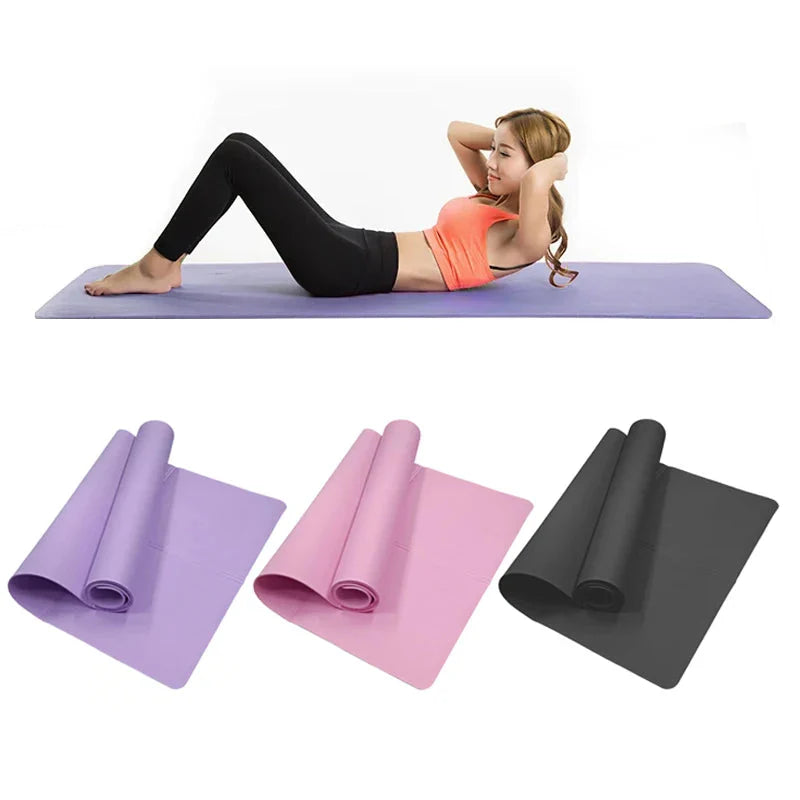 4mm EVA Yoga Mat – Anti-Slip Pilates & Fitness Exercise Mat